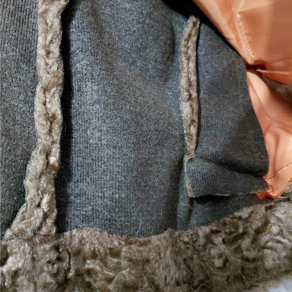 Vintage Itemhouse, Inc Womens Faux Fur Coat Brown Medium Brown Luxury Old Money - Picture 10 of 11